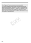 Page 342342
Use of genuine Canon accessories is recommended
This product is designed to achieve excellent performance when used with 
genuine Canon accessories.  Canon shall not be liable for any damage to this 
product and/or accidents such as fire,  etc., caused by the malfunction of non-
genuine Canon accessories (e.g., a leak age and/or explosion of a battery 
pack). Please note that this warranty does not apply to repairs arising out of the 
malfunction of non-genuine  Canon accessories, although you may...