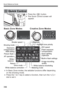 Page 356Quick Reference Guide
356
Q Quick Control
 Press the  button. The Quick Control screen will  appear.
Shutter speed Aperture
Highlight tone priority
ISO speed
Picture Style Exposure 
compensation/AEB setting
Shooting mode
Flash exposure 
compensation
Built-in flash settings
White
balance
Drive mode
Return
White balance correction Auto Lighting 
Optimizer
AF operation
Metering modeWhite balance bracketing Image-recording
quality
 In Basic Zone modes, the settable functions differ depending 
on the...