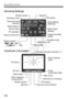 Page 358Quick Reference Guide
358
Shutter speedISO speed
Aperture
Shooting mode
Possible shotsAuto Lighting 
Optimizer
Built-in flash
settings
Metering mode
White balance
Image-recording
quality
Exposure level
indicator
Drive mode
Battery check
 zxcnOK
NG
Monochrome shooting
Flash exposure
compensation
Shutter speed
Viewfinder InformationShooting Settings
ISO speed
AF points
AF point activation indicator 
Spot metering
circle
Focus 
confirmation light
Aperture Max. burst
AE lock
Flash-ready
Exposure level...