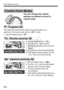 Page 360Quick Reference Guide
360
 Set the Mode Dial to . 
You can change the camera 
settings as desired to shoot in 
various ways.
The camera automatically sets the shutter speed and 
aperture in the same way as the  mode.
Creative Zone Modes
d: Program AE
 Set the Mode Dial to .

 Turn the  dial to set the 
desired shutter speed, then focus the 
subject.
 The aperture will be set automatically.
 If the aperture display blinks, turn the 
<
6> dial until it stops blinking.
 Set the Mode Dial to .

 Turn...