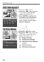 Page 362Quick Reference Guide
362
i: ISO SpeedN
i Drive Mode
 Press the  button.
 Press the  key or turn the 
 dial to select the ISO 
speed, then press < 0>.
 When  [AUTO] is selected, the 
ISO speed is set automatically. 
When you press the shutter 
button halfway, the ISO speed 
setting is displayed.
 Press the  button.
 Press the  key or turn the   dial to select the drive 
mode, then press .
u  : Single shooting
i  : Continuous shooting 
Q  : Self-timer:10 sec./Remote 
control
l  : Self-timer:2 sec.
q...