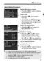 Page 4747
3 Menu Operations
1Display the menu screen.
 Press the < M> button to display 
the menu screen.
2Select a tab.
  Press the < U> key to select a 
menu tab.
  For example, the [z 3] tab refers to 
the screen displayed when the  z 
(Shooting) tab’s third dot [ ] from 
the left is selected.
3Select the desired item.
  Press the < V> key to select the 
item, then press .
4Select the setting.
 Press the < V> or < U> key to 
select the desired setting. (Some 
settings require you to press either 
the < V> or...