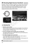 Page 7272
Normally, a tripod is necessary to steady your camera when shooting a 
night scene. However, with the < F> (Handheld Night Scene) mode, 
you can shoot night scenes while  handholding the camera. In this 
mode, four shots are taken continuously for each picture. A bright 
image with reduced camera shake is taken.
  Hold the camera firmly.
While shooting, hold the camera firmly and steadily. If any of the four 
shots are greatly misaligned due to  camera shake, etc., they may 
not align properly in the...