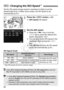 Page 9090
Set the ISO speed (image sensor’s sensitivity to light) to suit the 
ambient light level. In Basic Zone modes, the ISO speed is set 
automatically (p.91).
1Press the  button. (9 )
X [ISO speed ] will appear.
2Set the ISO speed.
 Press the < U> key or turn the 
< 6 > dial to select the desired ISO 
speed, then press < 0>.
  You can also set the ISO speed in the 
viewfinder while turning the < 6> 
dial.
  With [ AUTO ] selected, the ISO speed 
will be set automatically (p.91).
ISO Speed Guide
* High ISO...