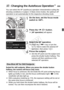 Page 9595
You can select the AF (autofocus) operation characteristics suiting the 
shooting conditions or subject. In  Basic Zone modes, the optimum AF 
operation is set automatically for the respective shooting mode.
1On the lens, set the focus mode 
switch to .
2Press the  button.
X[AF operation] will appear.
3Select the AF operation.
  Press the < U> key or turn the 
< 6 > dial to select the desired AF 
operation, then press < 0>.
4Focus the subject.
  Aim the AF point over the subject and 
press the shutter...