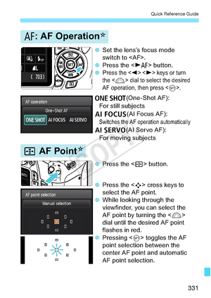 Page 331331
Quick Reference Guide
$$)2SHUDWLRQ

$)3RLQW


5 6HWWKHOHQV