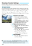 Page 138138
Function settings particular to Live View shooting are explained here.
If you press the  button while the image is displayed on the LCD 
monitor in a Creative Zone mode, you can set any of the following: AF 
method, Drive/self-timer, White balanc e, Picture Style, Auto Lighting 
Optimizer, Image-recording quality,  and ISO speed. In Basic Zone 
modes, you can set the AF method and the settings shown in the table 
on page 72.
1Press the  button.
X The functions settable with Quick 
Control will appear...