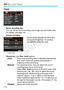 Page 1743 Menu Function Settings
174
[Z2]
 Movie recording size
You can set the movie recording size (image size and frame rate). 
For details, see page 164.
  Sound recording
Sound will be recorded by the built-in 
monaural microphone. An external 
microphone cannot be used.
[Sound rec. ] and [Rec. level] options
[Auto ] : The sound-recording level is adjusted automatically. 
Auto level control will operate automatically in 
response to the sound level.
[Manual] : For advanced users. You can adjust the sound-...