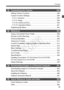 Page 1515
Contents
15
13
14
12Customizing the Camera295
Setting Custom Functions ............................................................. 296
Custom Function Settings ............................................................. 298
C.Fn I: Exposure ........................................................................ 298
C.Fn II: Image ............................................................................ 299
C.Fn III: Autofocus/Drive ...............................................................