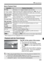 Page 255255
k Playing Movies
Movie Playback Panel
* When background music is set, the movie’s sound will not be played.
Ta p  [7] at the center of the screen.
XThe movie will start playing.
  To display the movie playback panel, 
tap < s1 > on the upper left of the 
screen.
  To pause the movie while it is playing, 
tap the screen. The movie playback 
panel will also appear.
OperationPlayback Description
7 PlayPressing < 0> toggles between play and stop.
8 Slow motionAdjust the slow motion speed by pressing the...