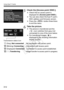 Page 312Using Eye-Fi Cards
312
5Check the [Access point SSID:].
 Check that an access point is 
displayed for [ Access point SSID: ].
  You can also check the Eye-Fi card’s 
MAC address and firmware version.
  Press the < M> button three times 
to exit the menu.
6Take the picture.
X The picture is transferred and the 
 icon switches from gray (not 
connected) to one of the icons below.
  For transferred images,  O is 
displayed in the shooting information 
display (p.270).
H(Gray)  Not connected : No connection...