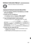 Page 367367
Contains the Software Instruction Manuals.
1Insert the [Software INSTRUCTION MANUAL] CD-ROM 
into your computer.
2Double-click the CD-ROM icon.
 For Windows, the icon is displayed in [ (My) Computer].
  For Macintosh, the icon is displayed on the desktop.
3Copy the [English] folder to your computer.
 Instruction Manual PDFs with the names below are copied.
4Double-click the copied PDF file.
 Adobe Reader (most recent version recommended) must be 
installed on your computer.
  Adobe Reader can be...