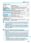 Page 283283
3 Menu Settings
7 Set-up 3  (Yellow)Page
* For details, refer to the Wireless Function Instruction Manual.
9 My Menu  (Green)
Wi-Fi/NFC Disable / Enable
-*
Allow NFC connections
Wi-Fi function
Connect to smartphone / Upload to Web serviceCertification Logo 
Display Displays some of the logos of the camera’s 
certifications
269
Custom Functions (C.Fn )Customize camera functions as desired 258
Copyright informationDisplay copyright information / 
Enter author’s name / Enter copyright details / 
Delete...