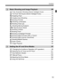 Page 1313
Contents
2
3
Basic Shooting and Image Playback69
A Fully Automatic Shooting (Scene Intelligent Auto) ................... 70
A  Full Auto Techniques (Scene Intelligent Auto).......................... 73
7  Disabling Flash ......................................................................... 75
C  Creative Auto Shooting ............................................................. 76
2  Shooting Portraits ...................................................................... 80
3  Shooting...