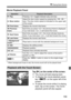 Page 159159
k Playing Back Movies
Movie Playback Panel
* When background music is set, the movie sound will not be played back.
Ta p  [7] on the center of the screen.
The movie will start playing back.
 To display the movie playback panel, 
tap < s1 > on the upper left of the 
screen.
 To pause the movie while it is playing 
back, tap on the screen. The movie 
playback panel will also appear.
OperationPlayback Description
7 PlayPressing < 0> toggles between play and stop.
8 Slow motionAdjust the slow motion...