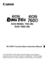 Page 175In the Wi-Fi/NFC Function Basic Instruction Manual, basic operation 
procedures for easy-to-use “Connect to a smartphone”, “Transfer images 
between cameras”, and “Save images to Connect Station” are expl\
ained.
Wi-Fi/NFC Function Basic Instruction Manual
EOS REBEL T6S (W)EOS 760D (W) 