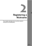 Page 187W-13
2
Registering aNickname
This chapter describes how to set the camera’s 
nickname (for identification). 