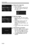 Page 214W-40
Sending Images
4Reduce the image size.
Set it if necessary.
 On the next screen, press the < W> 
< X > keys to select an image size, 
then press < 0>.
5Send the images.
 Press the < W> < X> keys to select 
[Send ], then press < 0> to send the 
images.
 The transfer progress screen will 
appear. When the transfer is 
complete, the screen for step 1 will 
reappear.
 To send another image, repeat steps 
1 to 5.
6Terminate the connection.
Press the < M> button to display 
the confirmation dialog....