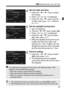 Page 4141
3 Setting the Date, Time, and Zone
4Set the date and time.
Press the < Y> < Z> keys to select 
the number.
 Press < 0> so < a> is displayed.
 Press the < W> < X> keys to set the 
number, then press < 0>. (Returns 
to < b>.)
5Set the daylight saving time.
 Set it if necessary.
Press the   keys to select [Y].
 Press < 0> so < a> is displayed.
 Press the < W> < X> keys to select 
[Z ], then press < 0>.
 When the daylight saving time is set 
to [Z ], the time set in step 4 will 
advance by 1 hour....