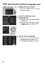 Page 4242
1Display the menu screen.
Press the < M> button to display 
the menu screen.
2Under the [ 52] tab, select 
[Language K].
 Press the < Y> < Z> keys to select 
the [5 2] tab.
 Press the < W> < X> keys to select 
[Language
K], then press < 0>.
3Set the desired language.
 Press the < W> < X> keys to select 
the language, then press < 0>.
 The interface language will change.
3  Selecting the Interface Language 