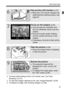 Page 99
Quick Start Guide
6
Flip out the LCD monitor (p.37).
When the LCD monitor displays the date/time/zone setting screens, see 
page 40.
7
Focus on the subject (p.48).
Look through the viewfinder and aim the viewfinder center over the 
subject.
Press the shutter button halfway,  and the camera will focus on the 
subject.
If necessary, the built-in flash will be  raised.
8
Take the picture (p.48).
Press the shutter button completely 
to take the picture.
9
Review the picture.
The captured image will...