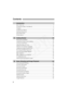 Page 6
6
1
2
Introduction
Item Check List .................................................................................................. 3
Conventions Used in this Manual ...................................................................... 4
Chapters ............................................................................................................ 5
Contents at a Glance ....................................................................................... 10
Handling Precautions...