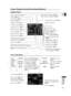 Page 137
137
Additional
Information
E
PLAY (VCR) Mode
Screen Displays during Recording/Playback

Time code Tape operation
Remaining tape
Remaining battery 
charge (    27)
Remote sensor mode 
(    77) Condensation
warning (    144)
Recording mode (    59)
Headphones (    61)
Wind screen (    60)
16:9 mode (    78) Remaining card capacity 
for still images (    97) Audio mode (    60)
Recording reminder (    27)/
Self-timer countdown (    58)
Backup battery (    17)
Zoom (    29)
Skin detail (    50)
Self-timer (...