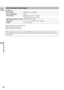 Page 18Specifications
Power supply100Ð240 V AC, 50Ð60 Hz
Power consumption16 W
Rated outputAdapter mode: 6.0 V, 1.7 A DC
Charger mode: 8.4 V, 1.2 A DC
Operating temperature range32¡FÐ104¡F (0¡CÐ40¡C)
Dimensions2 1/2´ 5 ´ 1 3/4in (63 ´ 127.5 ´ 43 mm)
Weight10 7/8oz (310 g)
Weight and dimensions are approximate. 
Errors and omissions excepted.
Subject to change without notice.
18
E
Quick Overview
CA-910 Compact Power Adapter
When replacement or repair of any product including power supply is required, please...