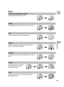 Page 6565
E
Recording
Effects
The image becomes black and white.
The image becomes monochrome with a brownish tint.
The image becomes like a paint (solarization).
Creates a symmetrical image as if there would be a
mirror in the middle of the screen.
The image is blurred through enlarging the size of some
pixels.
The image is shown in a series of
still images, giving an effect
similar to slow-motion.
Moving the camcorder or moving subjects leave an
afterimage like a trail.
Black and White (BLK & WHT)
Sepia
Art...