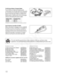 Page 118
118
Provided accessories:
CA-920 Compact Power Adapter 8029A002AA
DC-920 DC Coupler 8033A001AA
BP-930 Battery Pack 3058A002AA
SS-1000 Shoulder Strap D81-1220-000
WL-D4000 Wireless Controller D83-0690-000
S-150 S-Video Cable 3062A002AA
STV-150 Stereo Video Cable 3065A002AA
Adapter holder D82-0780-000
Additional accessories supplied with the Lens Kit:
20×L IS Lens 9825A002AA
Lens Hood D52-0290-000
Lens Soft Case D81-1490-000 Optional accessories:
BP-945 Battery Pack 4244A002AA
CB-920 Car Battery Adapter...