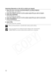 Page 72
72
Importing (Operation on the XL2 to which you import)
1. Open the menu and select [CUSTOM PRESET] and [READ PRESET].
The IMPORT PRES. menu appears.
2. Select [SEL PRESET] and set it to the custom preset file you wish to import.
3. Select [SEL POSITION].
The SEL POSITION menu appears.
4. Select [SEL PRESET] and set it to the custom preset file you wish to overwrite.
5. Select [OVERWRITE].
A confirmation message appears.
6. Select [YES].
The custom preset file is imported.
Make sure that protection is...