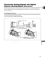 Page 99
99
E
Editing
Converting Analog Signals into Digital
Signals (Analog-Digital Converter)

By connecting the camcorder to a VCR or 8mm video camcorder, you can convert analog video/audio
signals to digital signals and output the digital signals via the DV ter\
minal. The DV terminal serves as
output terminal only. 
Connecting the Devices
Turn off all devices before starting the connections. Unload the tape from the camcorder. Refer also to
the instruction manual of the connected device.
You can also...