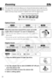 Page 30
30

Masteringthe Basics
E
Zooming
The camcorder’s zoom lens allows you to choose the best picture angle for your
recordings. The camcorder automatically switches between optical zooming\
 and
digital zooming. Image resolution is slightly lower with the digital zoo\
m. 
Optical Zoom 
Move the zoom lever toward W to zoom out (wide-
angle). Move it toward T to zoom in (telephoto).
• Press the zoom lever slightly for a slow zoom. Press harder for a
faster zoom.
• You can also use the T and W buttons on the...