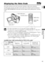 Page 83
83

Using the Full Range 
of Features
E

Displaying the Data Code 
Once date and time are set, the camcorder maintains a data code containi\
ng
recording date and time and other camera data such as shutter speed and \
exposure 
(f-stop). (ZR70 MC/ZR65 MC: Only date and time appear when playing ba\
ck a memory
card).❍The data code display turns off when you turn the camcorder off.
❍ The data code may not be displayed if a recording made with this camcorder is
played back on a different digital...