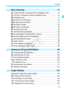 Page 1111
Contents
4
2
3
Basic Shooting71
A Fully Automatic Shooting (Scene Inte lligent Auto) ................... 72
A  Full Auto Techniques (Scene Intell igent Auto) ......................... 75
7  Disabling Flash ........... ................................................. ............. 77
C  Creative Auto Shooting .............................................. ............... 78
8 : Special Scene Mode ......... .................................................... 81
2  Shooting Portraits ..............
