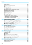 Page 14Contents
14
13
12
11
10
Setting Ratings ............................................................................. 302
Q Quick Control for Playback ........... .......................................... 304
k  Enjoying Movies ........... .......................................................... 306
k  Playing Movies ............. .......................................................... 308
X  Editing a Movie’s First and Last Sc enes ................................. 310
Slide Show (Auto Playback)...