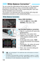 Page 138138
You can correct the white balance that has been set. This adjustment 
will have the same effect as using a commercially-available color 
temperature conversion filter or color compensating filter. Each color 
can be corrected to one of nine levels.
This function is for advanced user s who are familiar with using color 
temperature conversion or color compensating filters.
1Select [WB Shift/Bkt.].
 Under the [ z3] tab, select [WB 
Shift/Bkt. ], then press < 0>.
2Set the white balance correction.
  Use...