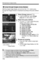 Page 170170
x Searching for Images Quickly
With the single image display, you can turn the < 6> dial to jump 
through the images forward or backward according to the jump method 
set.
1Select [Image jump w/ 6].
Under the [4 ] tab, select [Image 
jump w/ 6], then press < 0>.
2Select the jump method.
 Turn the < 5> dial to select the jump 
method, then press < 0>.
d : Display images one by one
e : Jump 10 images
f : Jump 100 images
g : Display by date
h : Display by folder
i: Display movies only
j: Display...