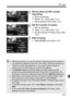 Page 211211
wPrinting
5Set the date and file number 
imprinting.
Set as necessary.
 Select <
I>, then press < 0>.
 Set as desired, then press .
6Set the number of copies.
Set as necessary.
 Select <
R>, then press .
 Set the number of copies, then press 
.
7Start printing.
 Select [ Print], then press < 0>.
 With Easy printing, you can print another image with the same settings. 
Just select the image and press the  button. With Easy printing, the 
number of copies will always be 1. (You cannot set the...