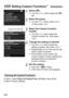 Page 220220
1Select [8].
 Turn the < 6> dial to select the [ 8] 
tab.
2Select the group.
 Turn the < 5> dial to select C.Fn I - 
IV, then press .
3Select the Custom Function 
number.
Turn the < 5> dial to select the 
Custom Function No., then press 
< 0 >.
4 Change the setting as desired.
 Turn the < 5> dial to select the 
setting (number), then press < 0>.
 Repeat steps 2 to 4 if you want to set 
other Custom Functions.
 At the bottom of the screen, the 
current Custom Function settings are 
indicated...