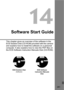 Page 281281
14
Software Start Guide
This chapter gives an overview of the software in the 
EOS Solution Disk (CD-ROM) provided with the camera 
and explains how to install the software on a personal 
computer. It also explains how to view the PDF files on 
the EOS Software Instruction Manuals Disk (CD-ROM).
EOS Solution Disk(Software)EOS Software 
Instruction Manuals  Disk
EOS Software Instruction Manuals Disk XXX 
XXXXX
XXXXX
XXXXX
XXXXX
XXXXXCEL-XXX XXX...
