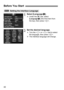 Page 4242
1Select [LanguageK].
 Under the [6 ] tab, select 
[Language K] (the third item from 
the top), then press < 0>.
2Set the desired language.
 Turn the < 5> or < 6> dial to select 
the language, then press < 0>.
 The interface language will change.
Before You Start
3  Setting the Interface Language 