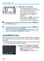 Page 262Viewing the Images on TV
262
5Press the  button.
XThe image will appear on the TV 
screen. (Nothing will be displayed on 
the camera’s LCD monitor.)
  The images will automatically be 
displayed at the TV’s optimum 
resolution.
  By pressing the < B> button, you 
can change the display format.
  To play back movies, see page 253.
If the TV set connected to the camera  with an HDMI cable is compatible 
with HDMI CEC*, you can use the TV set’s remote control for playback 
operations.
* An HDMI-standard...