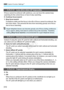 Page 3103 Custom Function Settings N
310
C.Fn II -6 Lens drive when AF impossible
If focus cannot be achieved  with autofocus, you can have the camera keep 
searching for the correct focu s or have it stop searching.
0: Continue focus search
1: Stop focus search If autofocus starts and the focus is far off or if focu s cannot be achieved, the 
lens drive stops. This pr events the lens from becom ing grossly out of focus 
due to focus searching.
C.Fn II -7 Orientation linked AF point
Instead of using the  same AF...