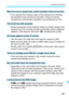 Page 367367
Troubleshooting Guide
 If you operate the camera’s dials  or lens during movie shooting, 
the operation noise will also be recorded. Using an external 
microphone (commercially available) is recommended (p.219).
 
During autoexposure movie shooting, if there is a drastic change in the 
exposure level, the recording will st op momentarily until the brightness 
stabilizes. If this h appens, shoot with <
a> shooting mode (p.208).
 Use the stereo AV cable that came with the camera (p.264).
  Make sure...