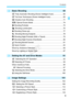Page 99
Contents
2
3
4
Basic Shooting65
A Fully Automatic Shooting (Scene Inte lligent Auto) ................... 66
A  Full Auto Techniques (Scene Intelli gent Auto).......................... 69
C  Creative Auto Shooting .............................................. ............... 71
8 : Special Scene Mode ......... .................................................... 74
2  Shooting Portraits ........... .......................................... ................. 75
3  Shooting Landscapes ..............