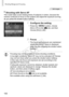 Page 150150
Shooting	Range	and	Focusing
Still	Images
Shooting	with	Servo	AFThis	mode	helps	avoid	missing	shots	of	subjects	in	motion,	because	the	camera	continues	to	focus	on	the	subject	and	adjust	the	exposure	as	long	as	you	press	the	shutter	button	halfway.
1	 Configure	the	setting.
zzPress	the		button,	choose	[Servo	AF]	on	the	[4]	tab,	and	then	choose	[On]	(=		48).
2	 Focus.
zzThe	focus	and	exposure	are	maintained	where	the	blue	AF	frame	is	displayed	while	you	are	pressing	the	shutter	button	halfway.
•...