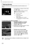 Page 222222
Adjusting	Basic	Camera	Functions
Start-up Screen
Customize	the	start-up	screen	shown	after	you	turn	the	camera	on	as	follows.
zzChoose	[Start-up	Image],	and	then	press	the		button.
zzPress	the		buttons	or	turn	the		dial	to	choose	an	option.
No	start-up	image
1,
	2 Preset	image
(cannot	be	modified)
3 Preset
	image
Assign	a	desired	shot,	or	use	the	included	software	to	change	the	image.
Customizing	the	Start-up	Screen
1	 Access	the	[Start-up	Image]	
screen	in	Playback	mode.
zzPress	the		button....