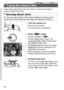 Page 2424
Still	ImagesMovies
Tr ying the Camera Out
Follow	these	instructions	to	turn	the	camera	on,	shoot	still	images	or	movies,	and	then	view	them.
Shooting (Smart Auto)
For	fully	automatic	selection	of	the	optimal	settings	for	specific	scenes,	simply	let	the	camera	determine	the	subject	and	shooting	conditions.
1	 Turn	the	camera	on.
zzPress	the	power	button.
XXThe	startup	screen	is	displayed.
2	 Enter		mode.
zzSet	the	mode	dial	to	.
zzAim	the	camera	at	the	subject.	The	camera	will	make	a	slight	clicking...