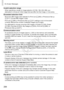 Page 284284
On-Screen	Messages
Invalid	selection	range•	When	specifying	a	range	for	image	selection	(=		194,	198,	205,	269),	you	attempted	to	choose	an	initial	image	that	was	after	the	final	image,	or	vice-versa.
Exceeded	selection	limit•	 More	than	998	images	were	selected	for	Print	List	(=		266)	or	Photobook	Set-up	(=		271).	Choose	998	images	or	less.
•	 Print	List	(=		266)	or	Photobook	Set-up	(=		271)	settings	could	not	be	saved	correctly.	Reduce	the	number	of	selected	images	and	try	again.
•	 You	attempted...